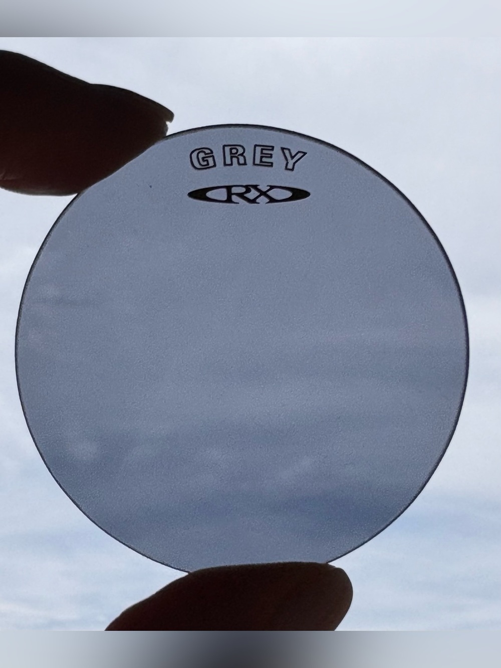 Oakley Lens Puck Display Sample Grey Sales Rep Exclusive Collector Piece
